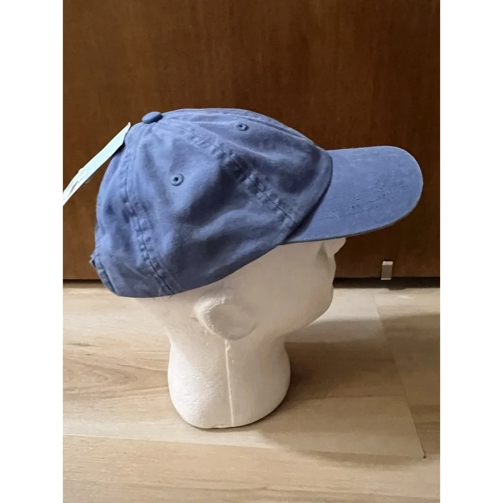 NWT DSG Girls Blue Washed Cotton Baseball Hat One Size Youth Kids‎